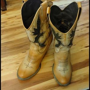 Very volatile cowboy boots
